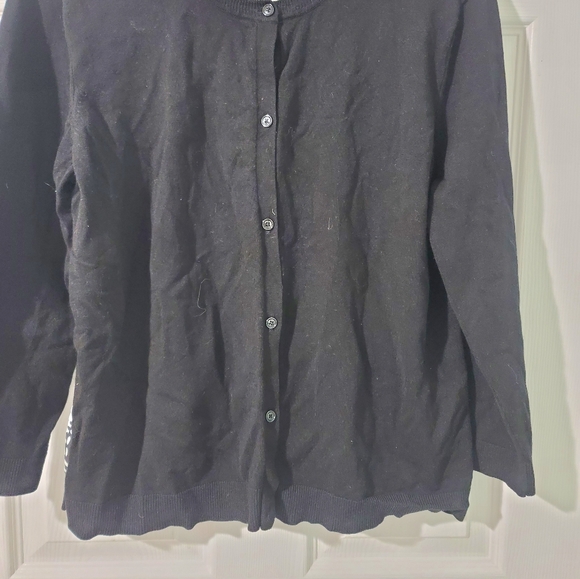 Anne Klein Women's Long Sleeve Full Zip Sweater Cardigan Size XL - Picture 8 of 16